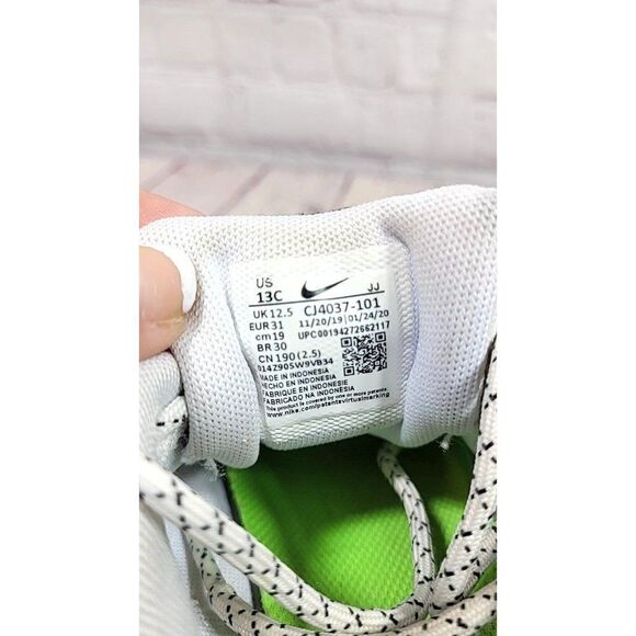 Nike Air Max 200 React Oracle Athletic Running Shoes Boys Size 13C - Picture 7 of 7